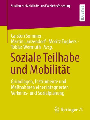cover image of Soziale Teilhabe und Mobilität